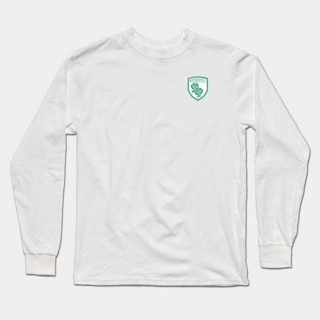 Rosehill Country Day High School Crest Chest Pocket (Variant) Long Sleeve T-Shirt by huckblade